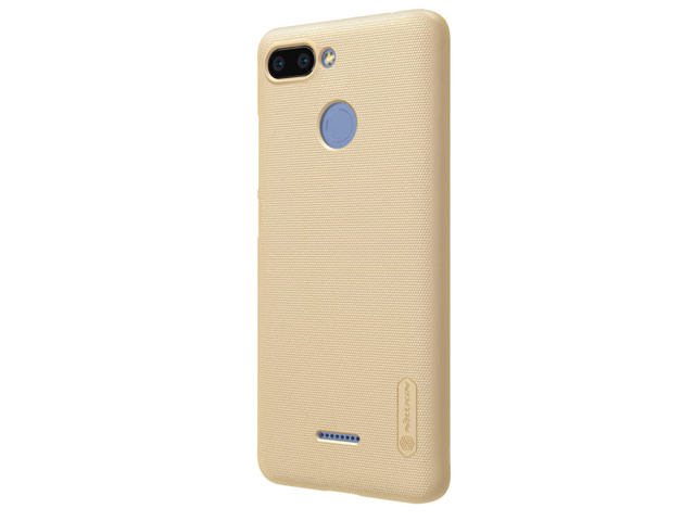 Чехол Nillkin Hard case для Xiaomi Redmi 6 (золотистый, пластиковый)