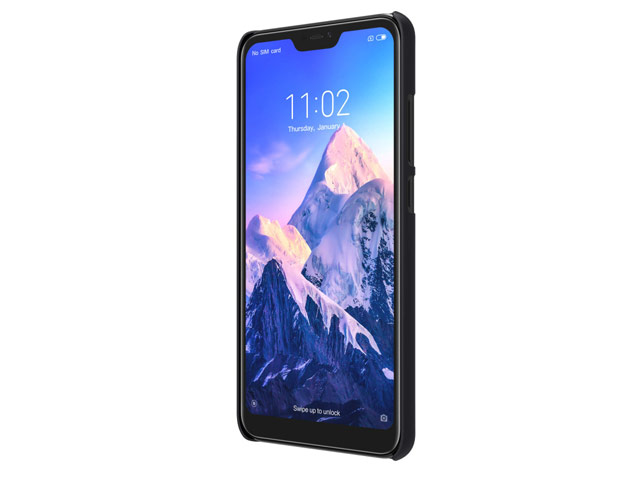 Чехол Nillkin Hard case для Xiaomi Redmi 6 pro (черный, пластиковый)