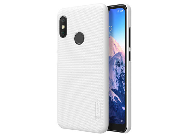 Чехол Nillkin Hard case для Xiaomi Redmi 6 pro (белый, пластиковый)