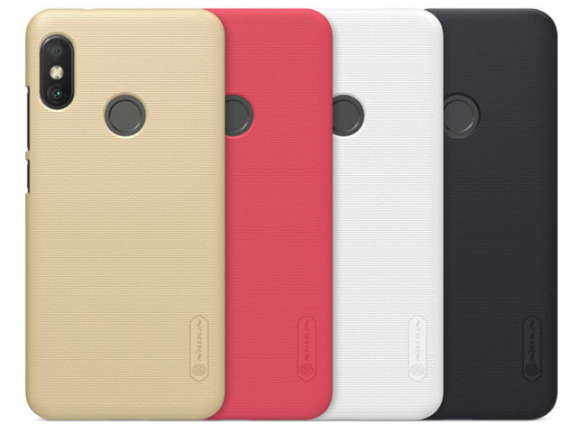 Чехол Nillkin Hard case для Xiaomi Redmi 6 pro (белый, пластиковый)