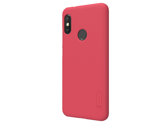 Чехол Nillkin Hard case для Xiaomi Redmi 6 pro (красный, пластиковый)