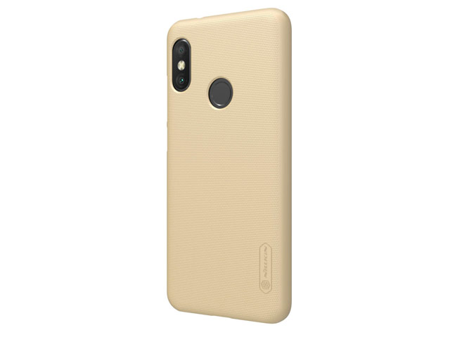 Чехол Nillkin Hard case для Xiaomi Redmi 6 pro (золотистый, пластиковый)