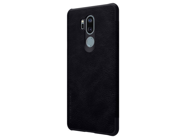Чехол Nillkin Qin leather case для LG G7 ThinQ (черный, кожаный)