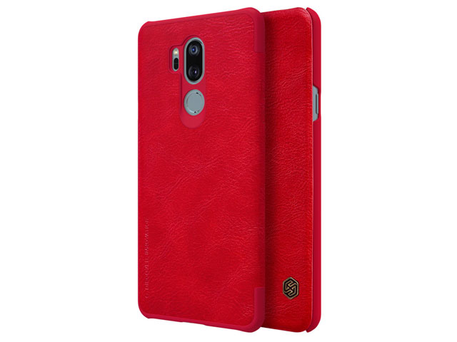 Чехол Nillkin Qin leather case для LG G7 ThinQ (красный, кожаный)
