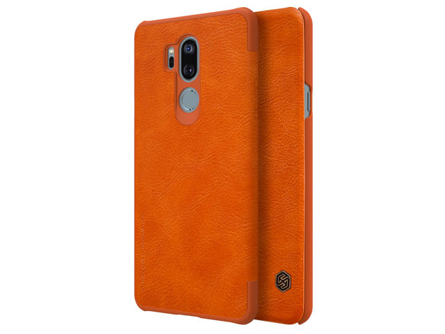 Чехол Nillkin Qin leather case для LG G7 ThinQ (коричневый, кожаный)