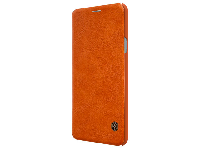 Чехол Nillkin Qin leather case для LG G7 ThinQ (коричневый, кожаный)