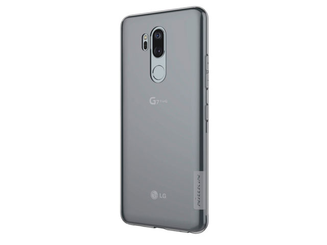 Чехол Nillkin Nature case для LG G7 ThinQ (серый, гелевый)