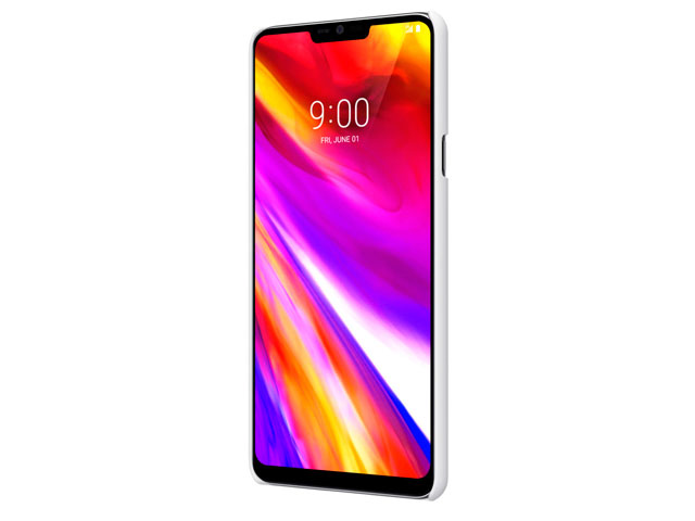 Чехол Nillkin Hard case для LG G7 ThinQ (белый, пластиковый)