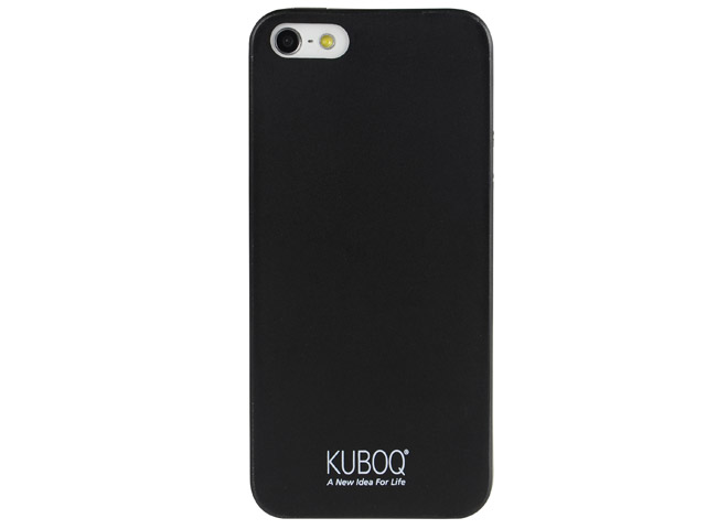 Чехол Kuboq Ultra Thin Light Series для Apple iPhone 5 (черный, гелевый)