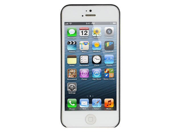 Чехол Kuboq Ultra Thin Light Series для Apple iPhone 5 (черный, гелевый)