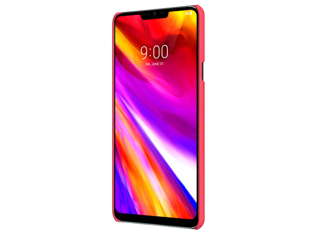 Чехол Nillkin Hard case для LG G7 ThinQ (красный, пластиковый)