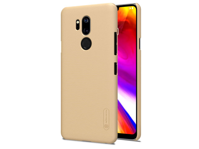 Чехол Nillkin Hard case для LG G7 ThinQ (золотистый, пластиковый)