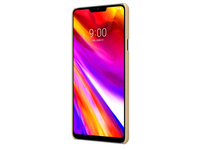 Чехол Nillkin Hard case для LG G7 ThinQ (золотистый, пластиковый)