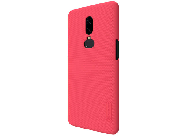 Чехол Nillkin Hard case для OnePlus 6 (красный, пластиковый)