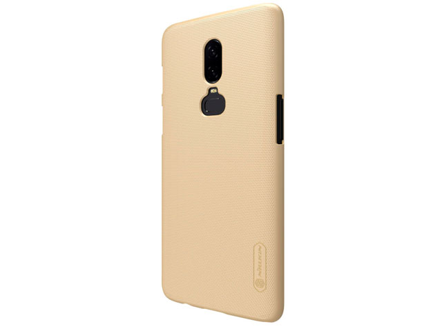 Чехол Nillkin Hard case для OnePlus 6 (золотистый, пластиковый)