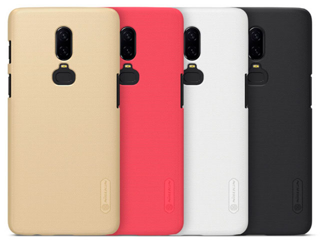 Чехол Nillkin Hard case для OnePlus 6 (золотистый, пластиковый)