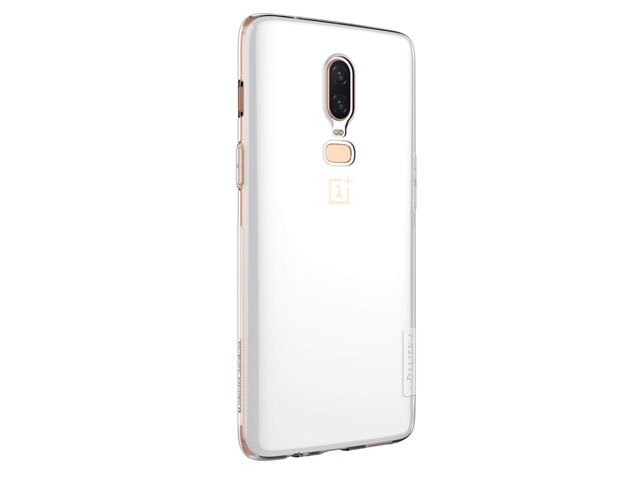 Чехол Nillkin Nature case для OnePlus 6 (прозрачный, гелевый)