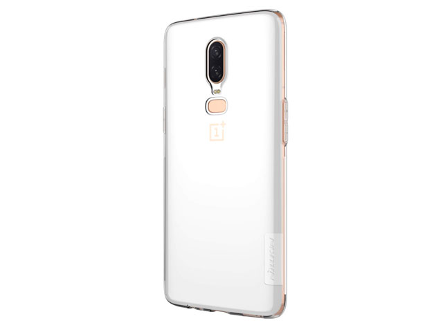 Чехол Nillkin Nature case для OnePlus 6 (прозрачный, гелевый)