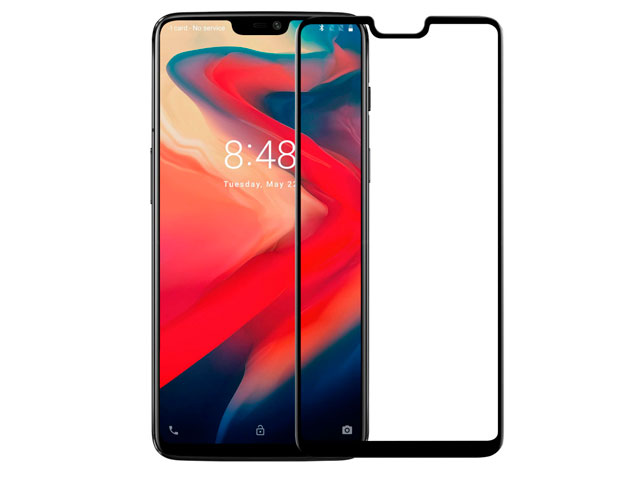 Защитная пленка Nillkin 3D CP+ MAX Glass Protector для OnePlus 6 (стеклянная, черная)