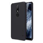 Чехол Nillkin Hard case для Nokia X6 (черный, пластиковый)