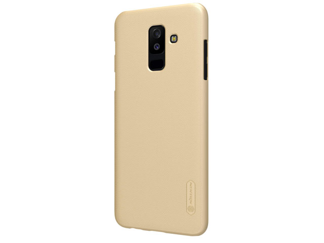 Чехол Nillkin Hard case для Samsung Galaxy A6 plus 2018 (золотистый, пластиковый)