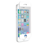 Защитная пленка GGS Tempered Glass для Apple iPhone 5 (белая, стеклянная)