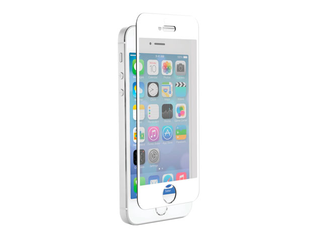 Защитная пленка GGS Tempered Glass для Apple iPhone 5 (белая, стеклянная)