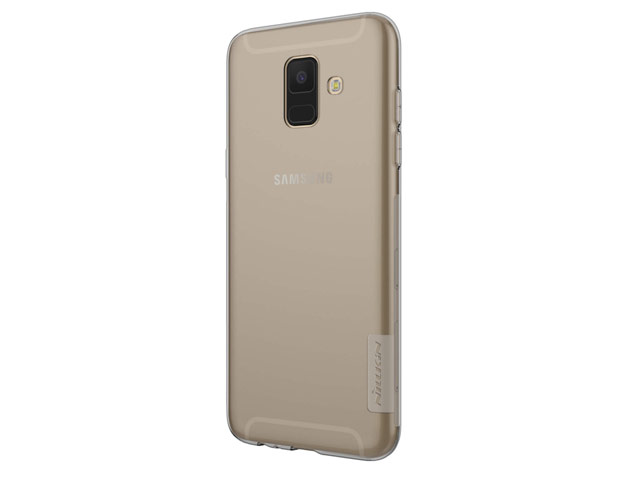 Чехол Nillkin Nature case для Samsung Galaxy A6 2018 (серый, гелевый)