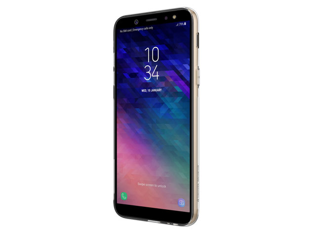 Чехол Nillkin Nature case для Samsung Galaxy A6 plus 2018 (прозрачный, гелевый)