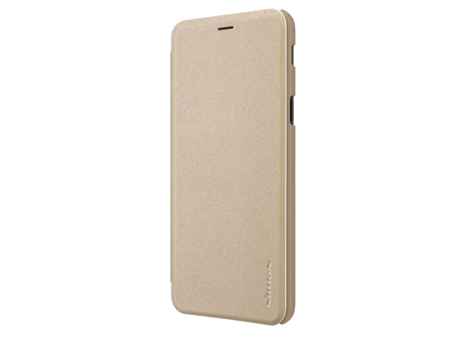 Чехол Nillkin Sparkle Leather Case для Samsung Galaxy J6 (золотистый, винилискожа)