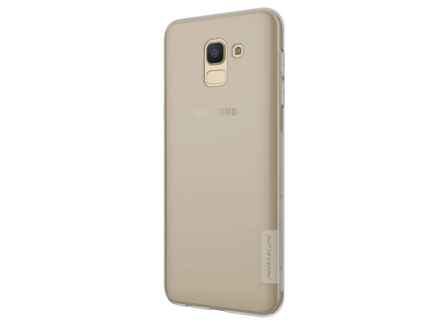 Чехол Nillkin Nature case для Samsung Galaxy J6 (серый, гелевый)