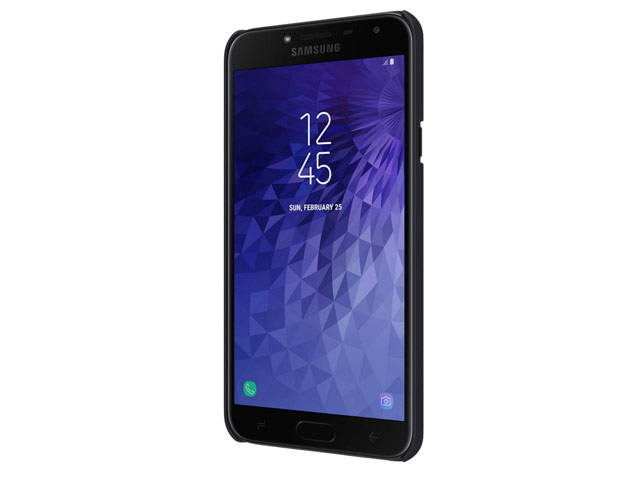 Чехол Nillkin Hard case для Samsung Galaxy J4 (черный, пластиковый)