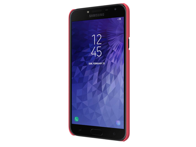 Чехол Nillkin Hard case для Samsung Galaxy J4 (красный, пластиковый)