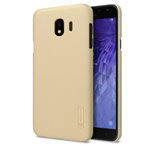 Чехол Nillkin Hard case для Samsung Galaxy J4 (золотистый, пластиковый)