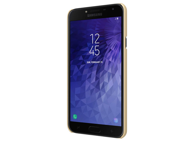 Чехол Nillkin Hard case для Samsung Galaxy J4 (золотистый, пластиковый)