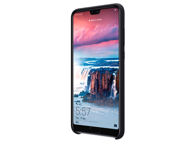 Чехол Nillkin Flex Pure case для Huawei P20 (черный, гелевый)