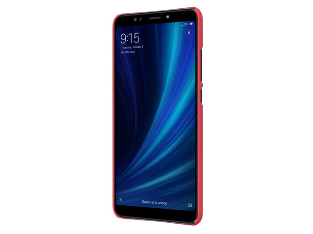 Чехол Nillkin Hard case для Xiaomi Mi A2 (красный, пластиковый)
