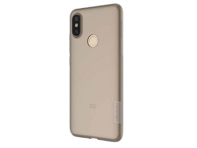 Чехол Nillkin Nature case для Xiaomi Mi A2 (серый, гелевый)