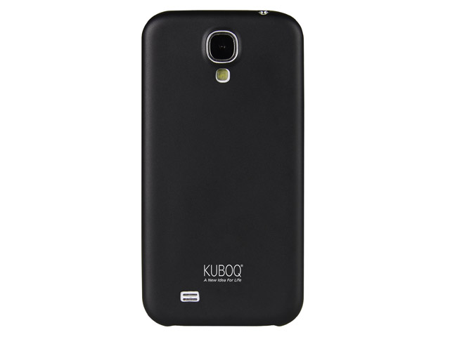 Чехол Kuboq Ultra Thin Light Series для Samsung Galaxy S4 i9500 (черный, гелевый)