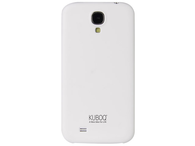 Чехол Kuboq Ultra Thin Light Series для Samsung Galaxy S4 i9500 (белый, гелевый)