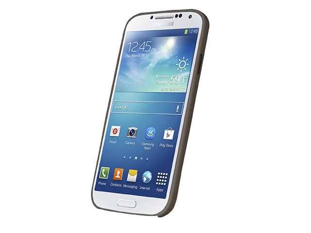 Чехол Kuboq Ultra Thin Light Series для Samsung Galaxy S4 i9500 (серый полупрозрачный, гелевый)