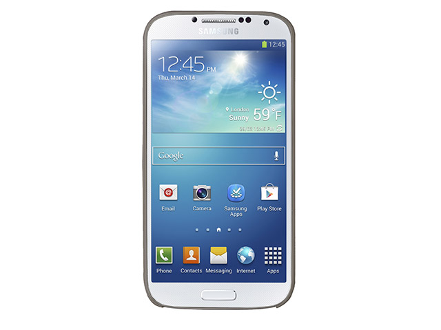 Чехол Kuboq Ultra Thin Light Series для Samsung Galaxy S4 i9500 (серый полупрозрачный, гелевый)