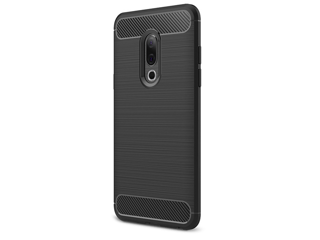 Чехол Yotrix Rugged Armor для Meizu 15 plus (черный, гелевый)