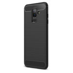 Чехол Yotrix Rugged Armor для Samsung Galaxy A6 plus 2018 (черный, гелевый)