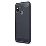 Чехол Yotrix Rugged Armor для Xiaomi Mi 8 (синий, гелевый)