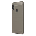 Чехол Yotrix Rugged Armor для Xiaomi Mi A2 (серый, гелевый)