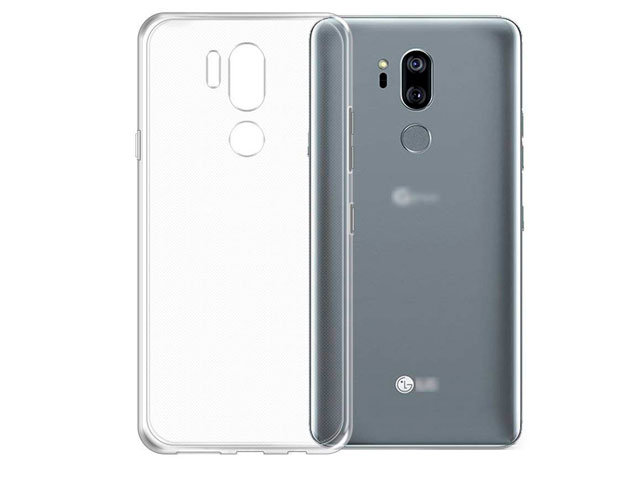 Чехол Yotrix UltrathinCase для LG G7 ThinQ (прозрачный, гелевый)