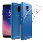 Чехол Yotrix UltrathinCase для Samsung Galaxy A6 2018 (прозрачный, гелевый)