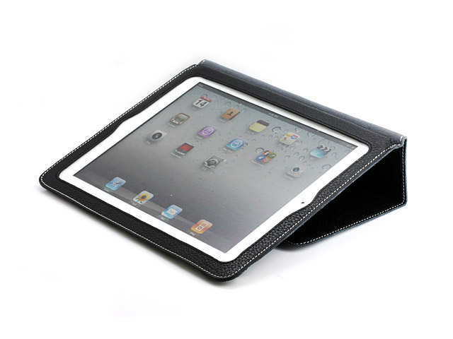 Чехол YooBao Leather case для Apple iPad 2 (кожаный, черный)