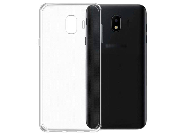 Чехол Yotrix UltrathinCase для Samsung Galaxy J4 (прозрачный, гелевый)